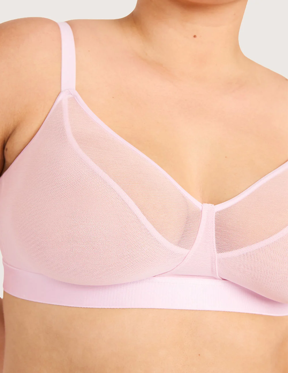 FreeMesh® BH utan Bygel - Pink Sorbet