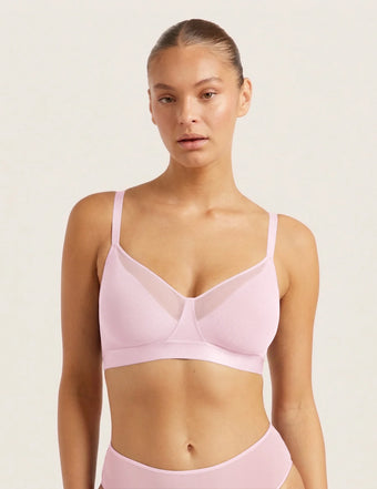 FreeMesh® BH utan Bygel - Pink Sorbet