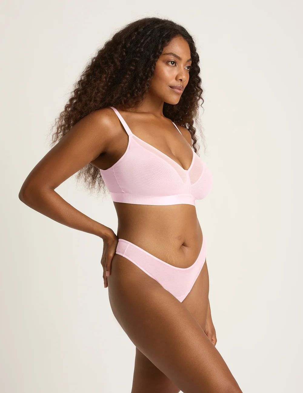 FreeMesh® BH utan Bygel - Pink Sorbet