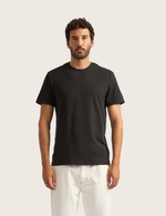 Herr Classic T-shirt med Rund Hals