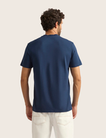 Herr Classic T-shirt med Rund Hals