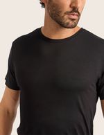 Herr Bas T-shirt med Rund Hals