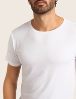 Herr Bas T-shirt med Rund Hals