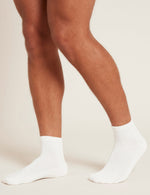 5-pack Men's Sports Ankle Socks / White 45-50