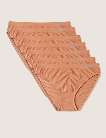 7-Pack Bambu Bikini Trosa - Outlet