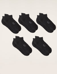 5-Pack Women's Active Sport Socks / Black 39-40