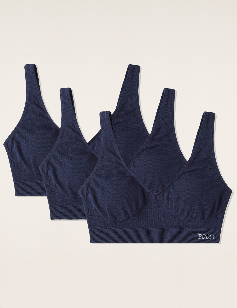 3-Pack Shaper Crop Bra - Outlet