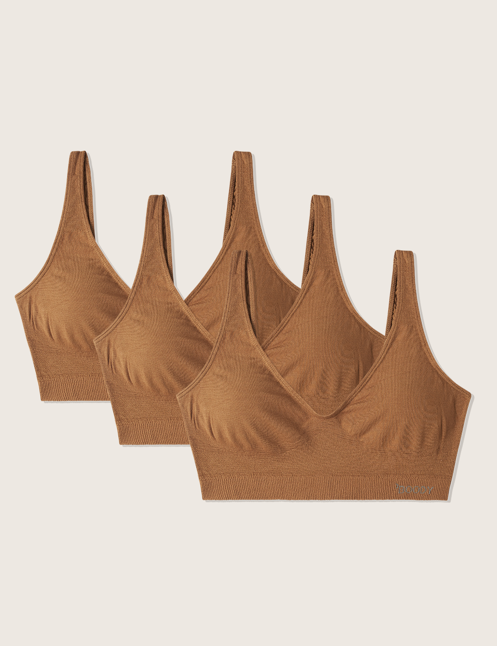 3-Pack Shaper Crop Bra