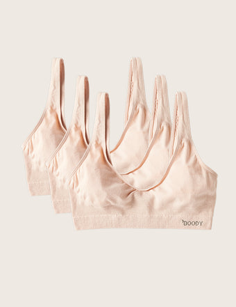 3-Pack Sömlös Bambu-BH