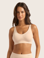 3-Pack Sömlös Bambu-BH med Inlägg