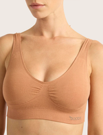 Sömlös Bambu-BH med Inlägg