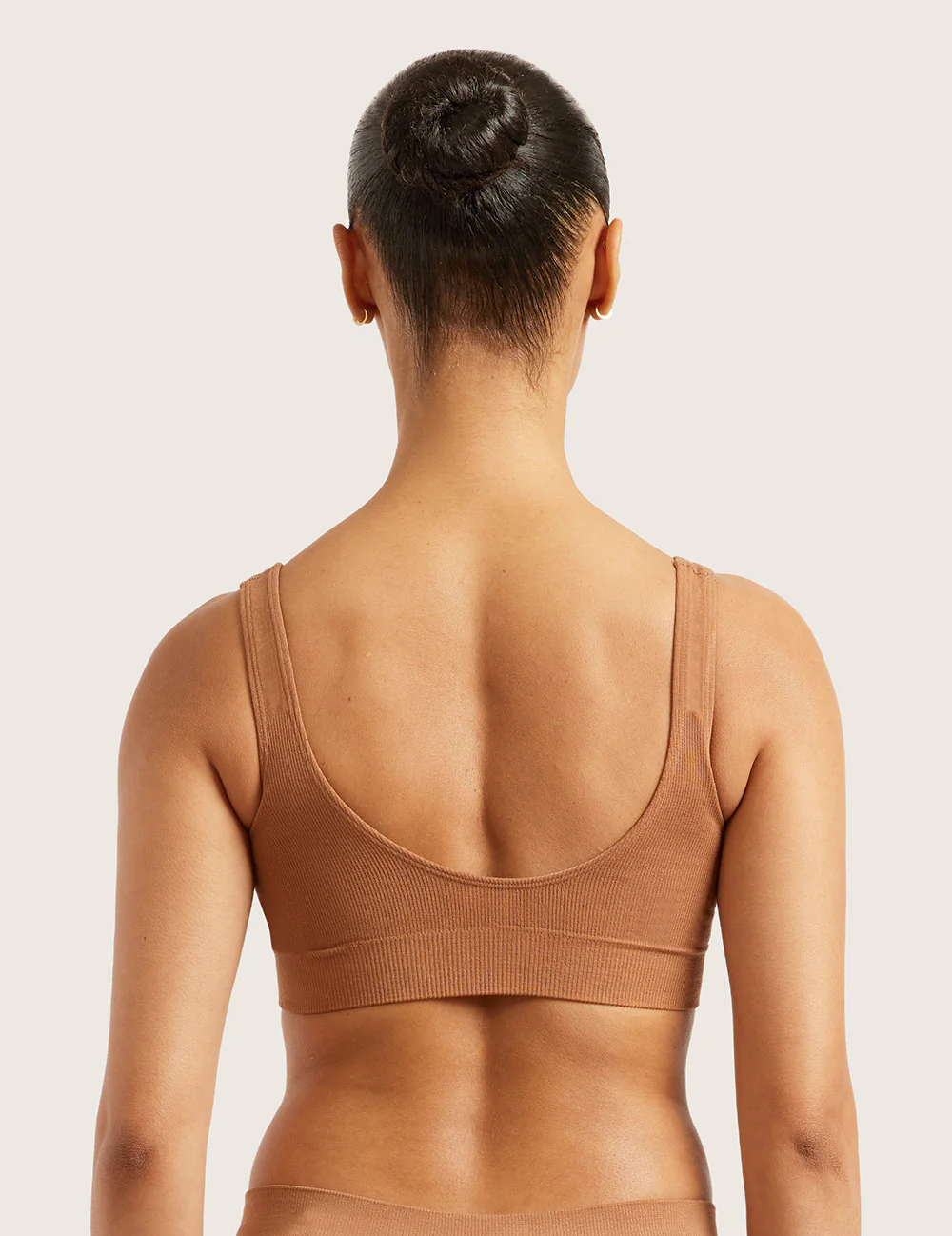 Sömlös Bambu-BH med Inlägg