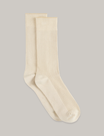 Ribbed Crew Socks