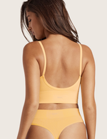 LYOLYTE® Ribbad BH med Låg Rygg - Mango