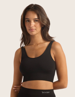 2-Pack Ribbad Sömlös Bambu-BH