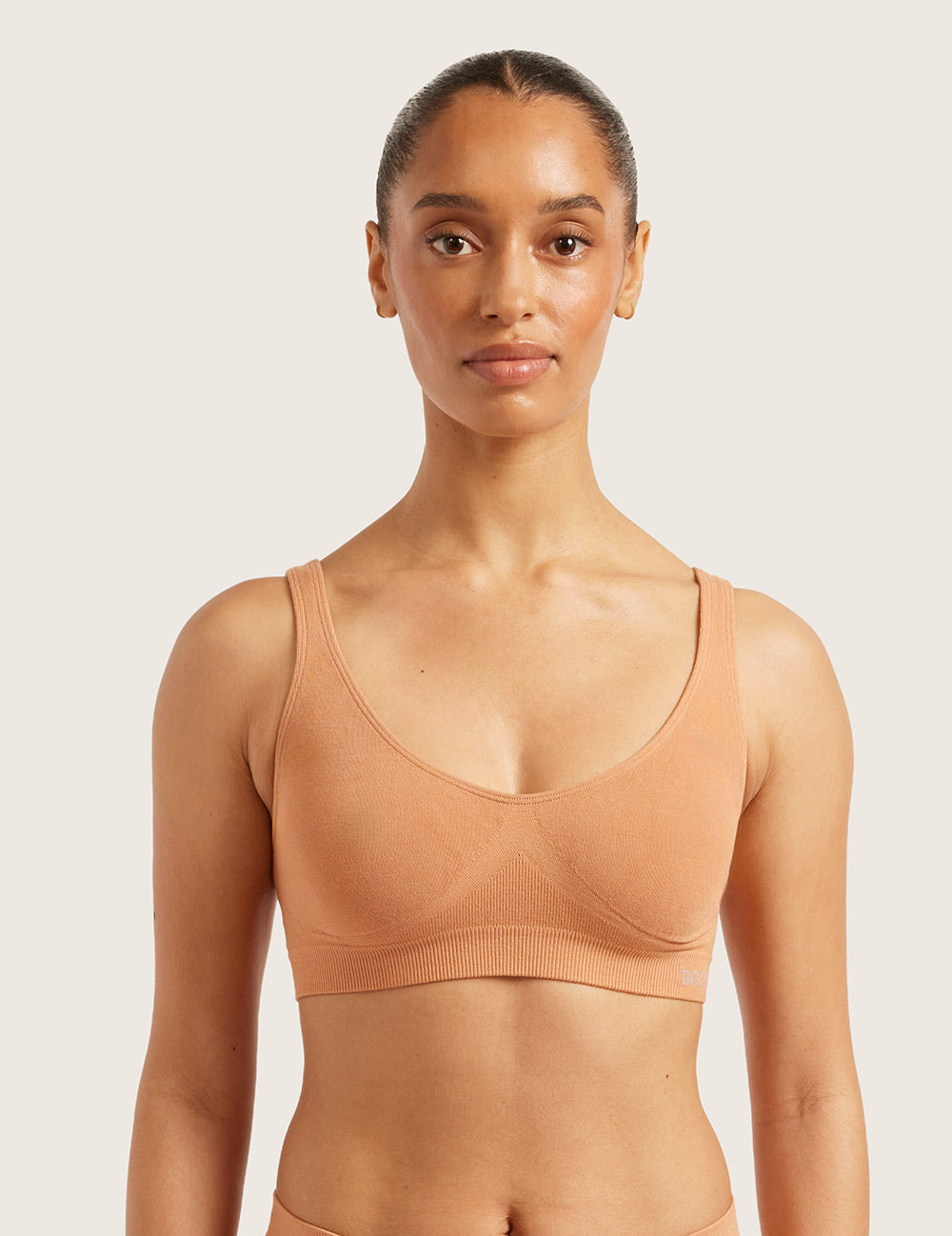 3-Pack Sömlös Bambu-BH - Outlet