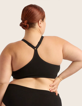 Full Bust Wireless Racerback Bra