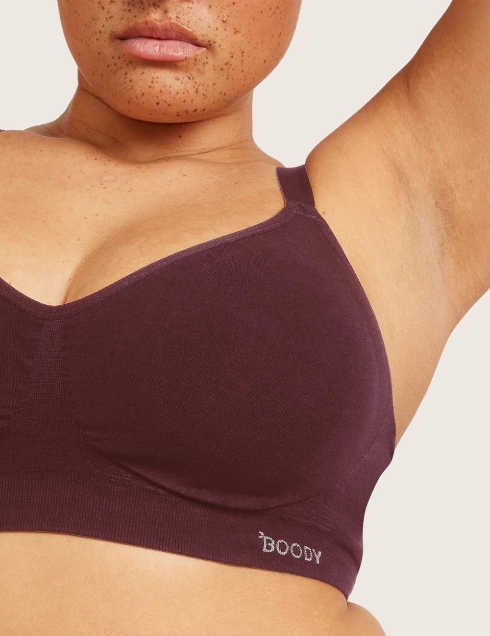 3-Pack T-Shirt Bra Wireless - Mulberry
