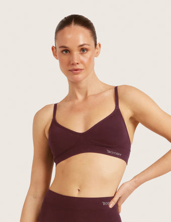 T-Shirt Bra Wireless - Mulberry