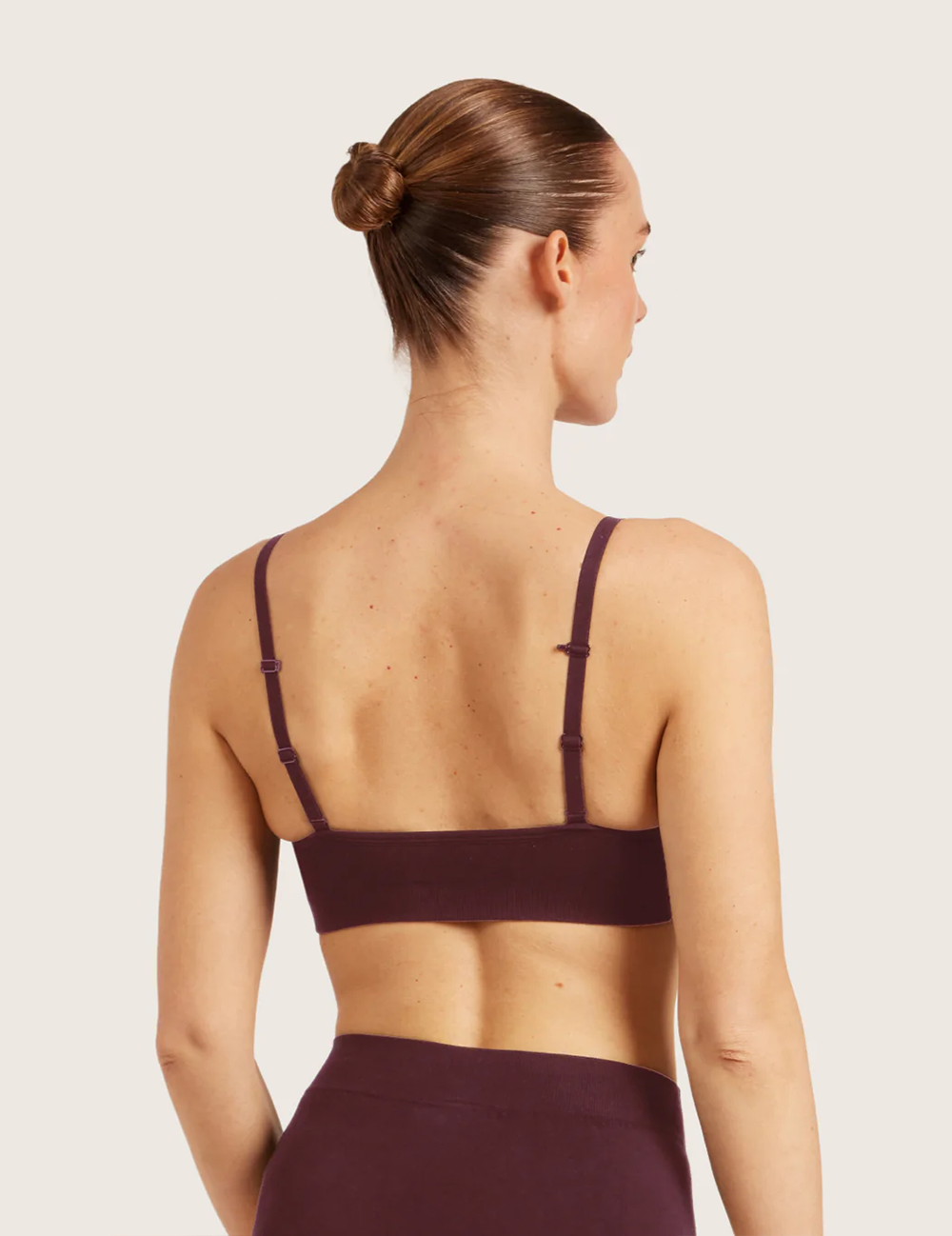 3-Pack T-Shirt Bra Wireless - Mulberry