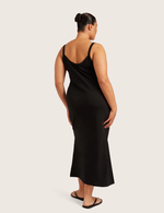 Slip Klänning med V-hals