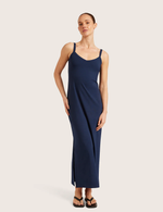 Slip Klänning med V-hals