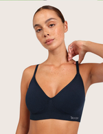 T-shirt-BH utan Bygel - Midnight