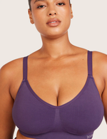 T-shirt-BH utan Bygel med Extra Stöd (DD-F) - Amethyst