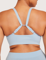 T-shirt-BH utan Bygel med Extra Stöd (DD-F) - Sky Blue