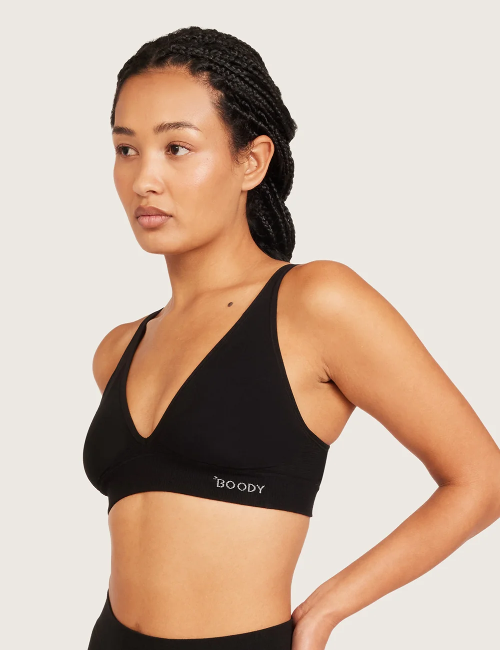 Plunge Bambu-BH utan Bygel