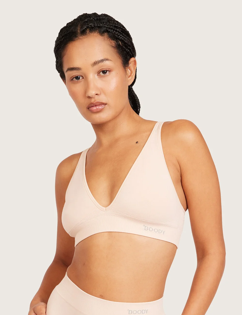 Plunge Bambu-BH utan Bygel