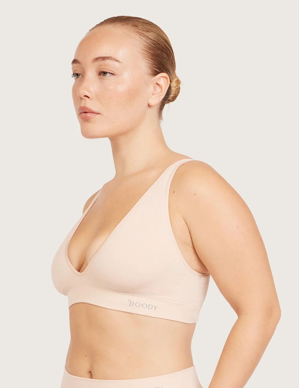Plunge Bambu-BH utan Bygel