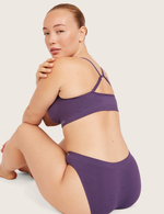 T-shirt-BH utan Bygel (B-DD) - Amethyst