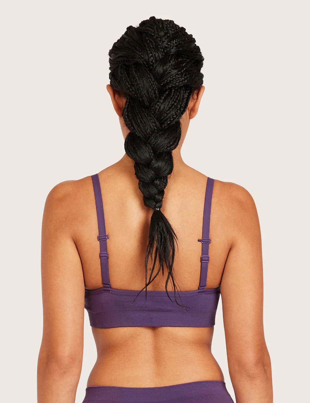 T-shirt-BH utan Bygel (B-DD) - Amethyst