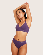 T-shirt-BH utan Bygel (B-DD) - Amethyst
