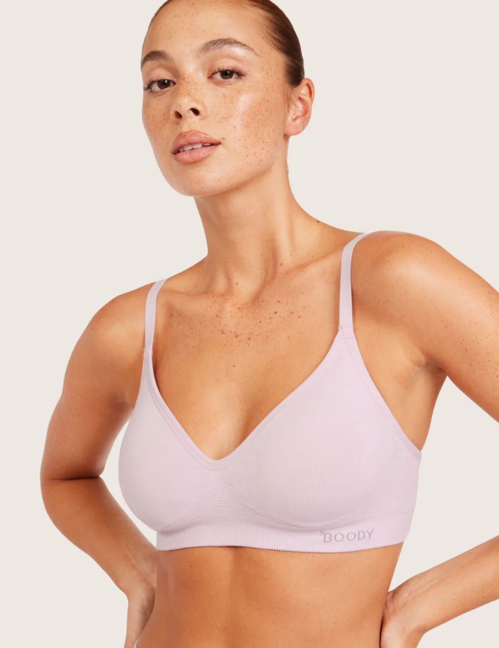 T-shirt-BH utan Bygel (B-DD) - Orchid