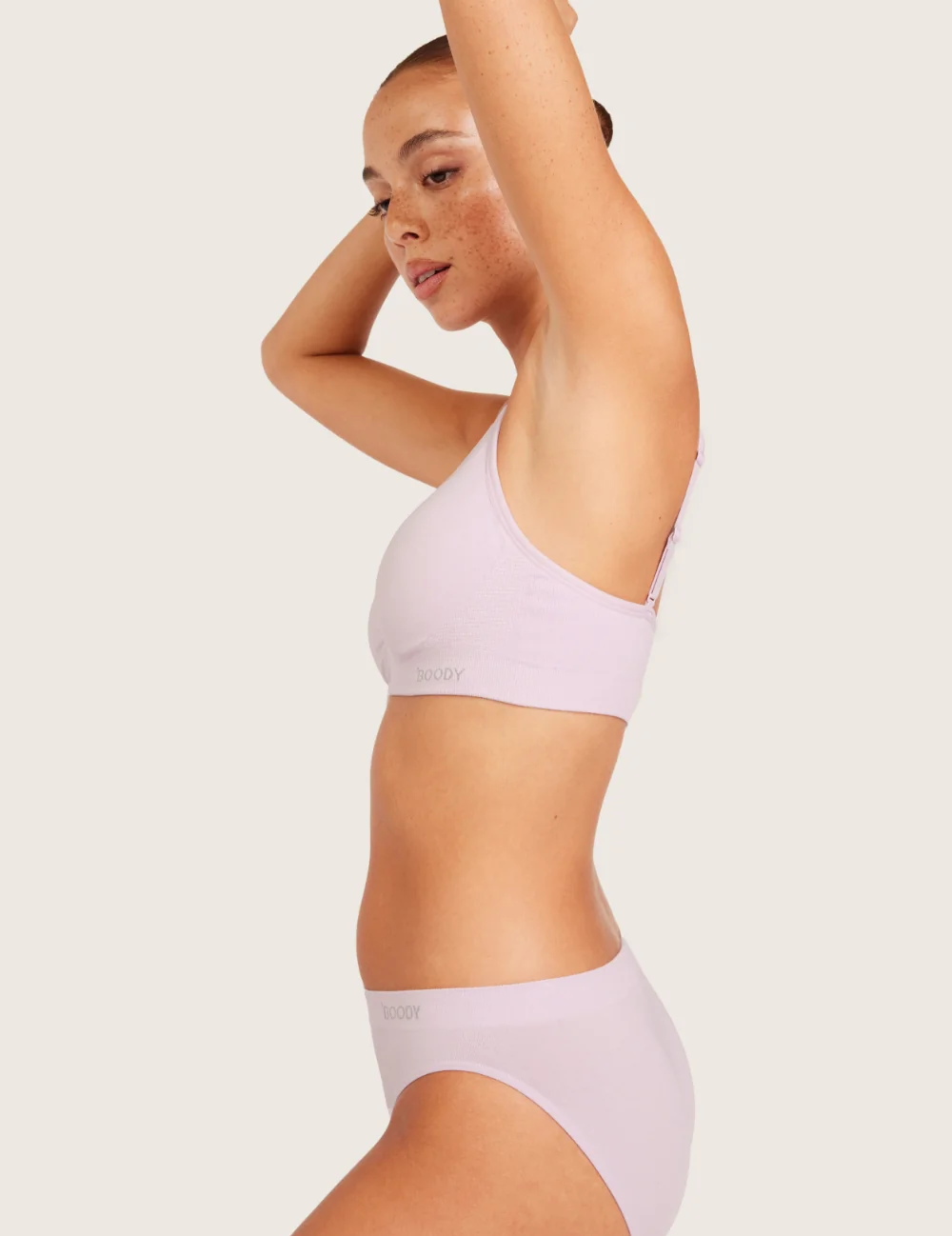 T-shirt-BH utan Bygel (B-DD) - Orchid