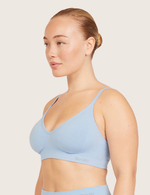 T-shirt-BH utan Bygel (B-DD) - Sky Blue
