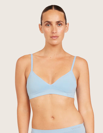 T-shirt-BH utan Bygel (AA-B) - Sky Blue