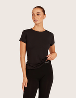 3-Pack Bas T-shirt med Rund Hals