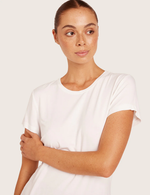 Bas T-shirt med Rund Hals