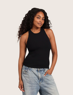 Ribbad Racerback Tank Top