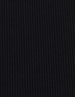 Ribbad Topp med Polokrage