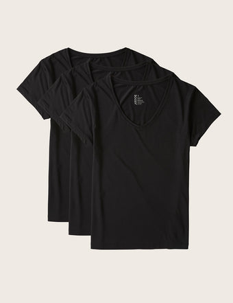 3-Pack Women's V-Neck T-Shirt