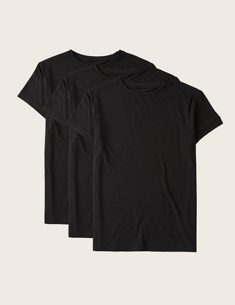 3-Pack Women's Crew Neck T-Shirt